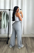 Load image into Gallery viewer, &quot;MONDAY&quot; HIGH WAISTED GREY PANTS
