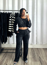 Load image into Gallery viewer, &quot;BLACK PANTS SET&quot;
