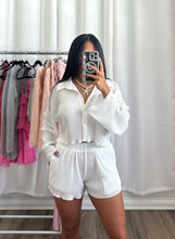 Load image into Gallery viewer, WHITE SHORTS SET
