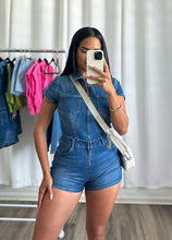 Load image into Gallery viewer, &quot;MARIANA&quot; DENIM ROMPER
