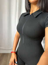 Load image into Gallery viewer, BLACK SPORT ROMPER
