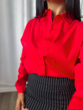 Load image into Gallery viewer, RED BUTTON SHIRT
