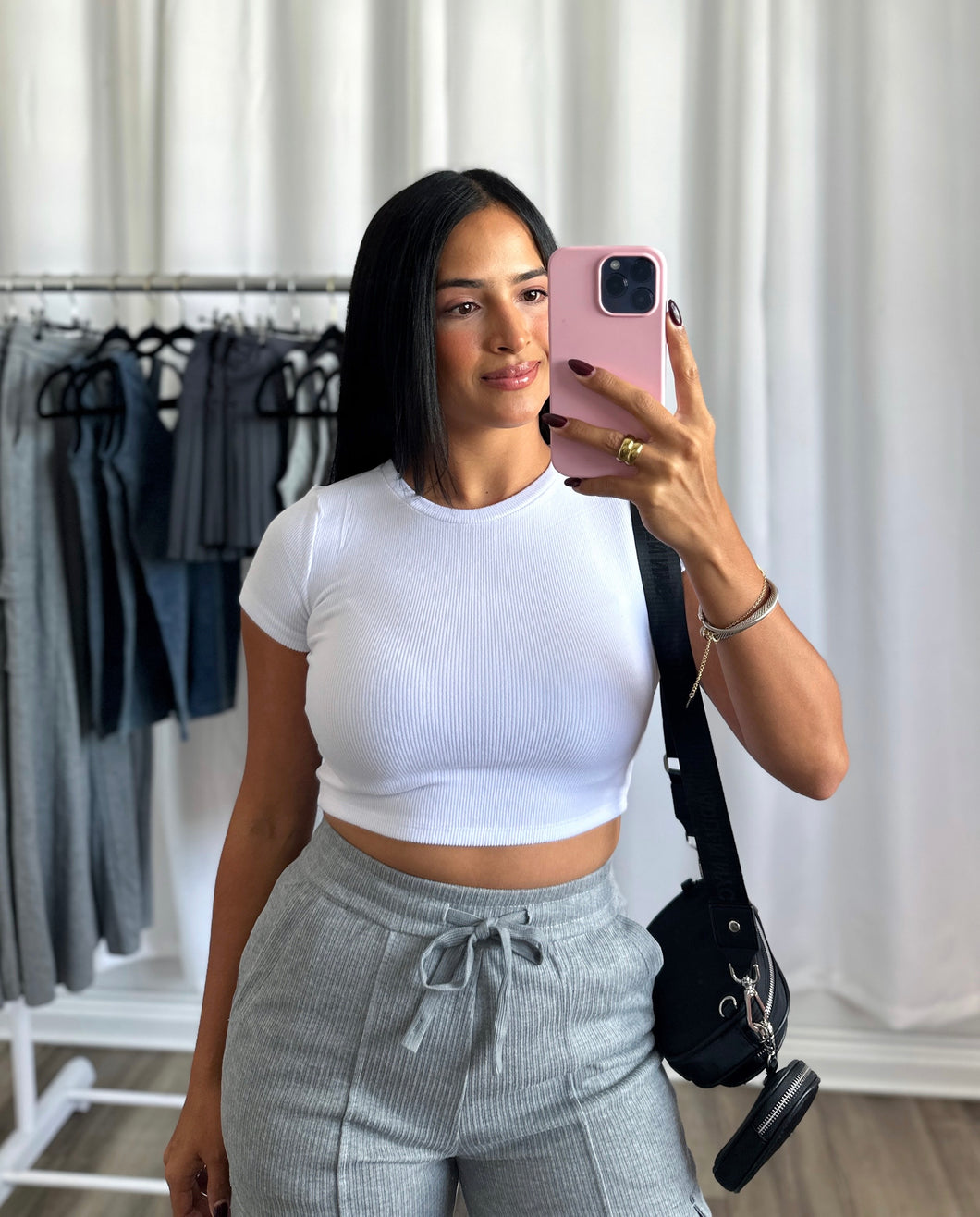 WHITE BASIC TOP