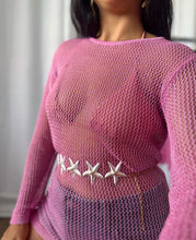 Load image into Gallery viewer, PINK COVER-UP DRESS

