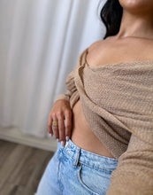 Load image into Gallery viewer, &quot;CARAMEL&quot; OFF SHOULDER TOP
