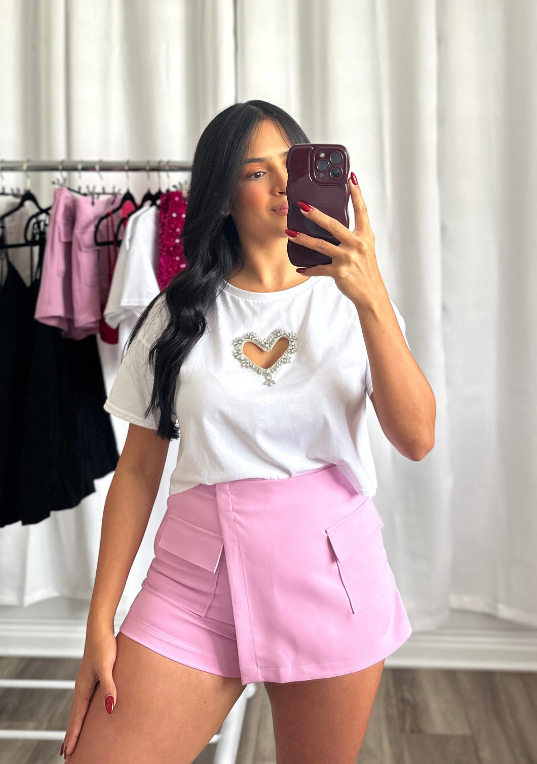 PINK SKORT