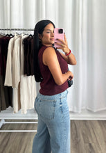 Load image into Gallery viewer, BURGUNDY VEST
