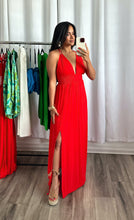 Load image into Gallery viewer, &quot;LOVING&quot; RED MAXI DRESS
