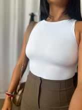 Load image into Gallery viewer, BROWN HIGH WAISTED PANTS
