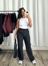 Load image into Gallery viewer, &quot;HIGH WAISTED&quot; BLACK PANTS
