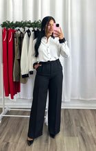 Load image into Gallery viewer, BLACK HIGH WAISTED PANTS
