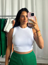 Load image into Gallery viewer, WHITE BASIC TOP
