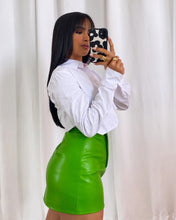 Load image into Gallery viewer, &quot;HOLIDAY&quot; LEATHER SKIRT
