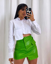 Load image into Gallery viewer, &quot;HOLIDAY&quot; LEATHER SKIRT
