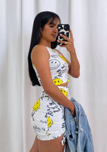 Load image into Gallery viewer, &quot;HAPPY FACE&quot; SKIRT SET
