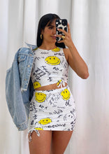 Load image into Gallery viewer, &quot;HAPPY FACE&quot; SKIRT SET
