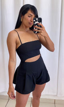 Load image into Gallery viewer, &quot;VIVIANA&quot; BLACK ROMPER
