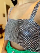 Load image into Gallery viewer, &quot;CRYSTAL&quot; MESH TOP

