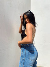 Load image into Gallery viewer, &quot;BLACK HEART&quot; SATIN TOP
