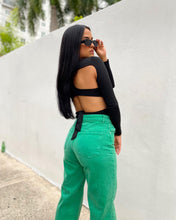 Load image into Gallery viewer, (RESTOCK) &quot;PAOLA&quot; BLACK BODYSUIT
