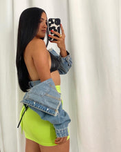 Load image into Gallery viewer, &quot;ANDREA&quot; LEATHER TOP
