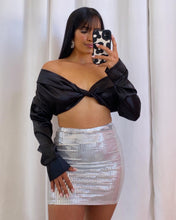 Load image into Gallery viewer, &quot;CRISTINA&quot; SATIN TOP
