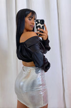 Load image into Gallery viewer, &quot;CRISTINA&quot; SATIN TOP
