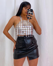 Load image into Gallery viewer, &quot;MÓNICA&quot; LEATHER SKIRT
