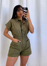 Load image into Gallery viewer, &quot;VALERIA&quot; GREEN ROMPER
