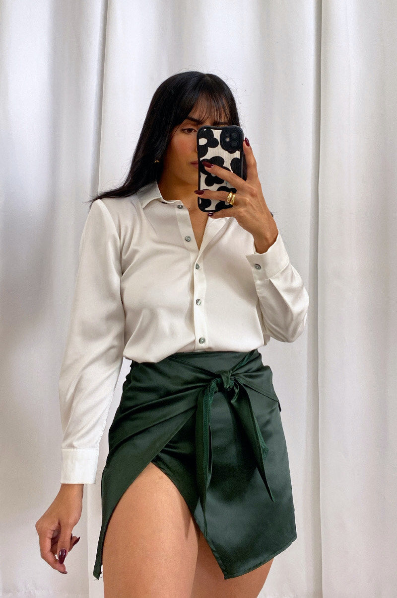 SATIN PEARL TOP (LARGE)