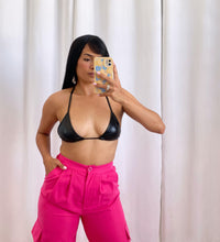 Load image into Gallery viewer, &quot;LISA&quot; LEATHER TOP
