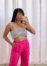 Load image into Gallery viewer, &quot;DANIELA&quot; SILVER TOP

