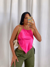 Load image into Gallery viewer, &quot;LEANDRA&quot; SATIN TOP
